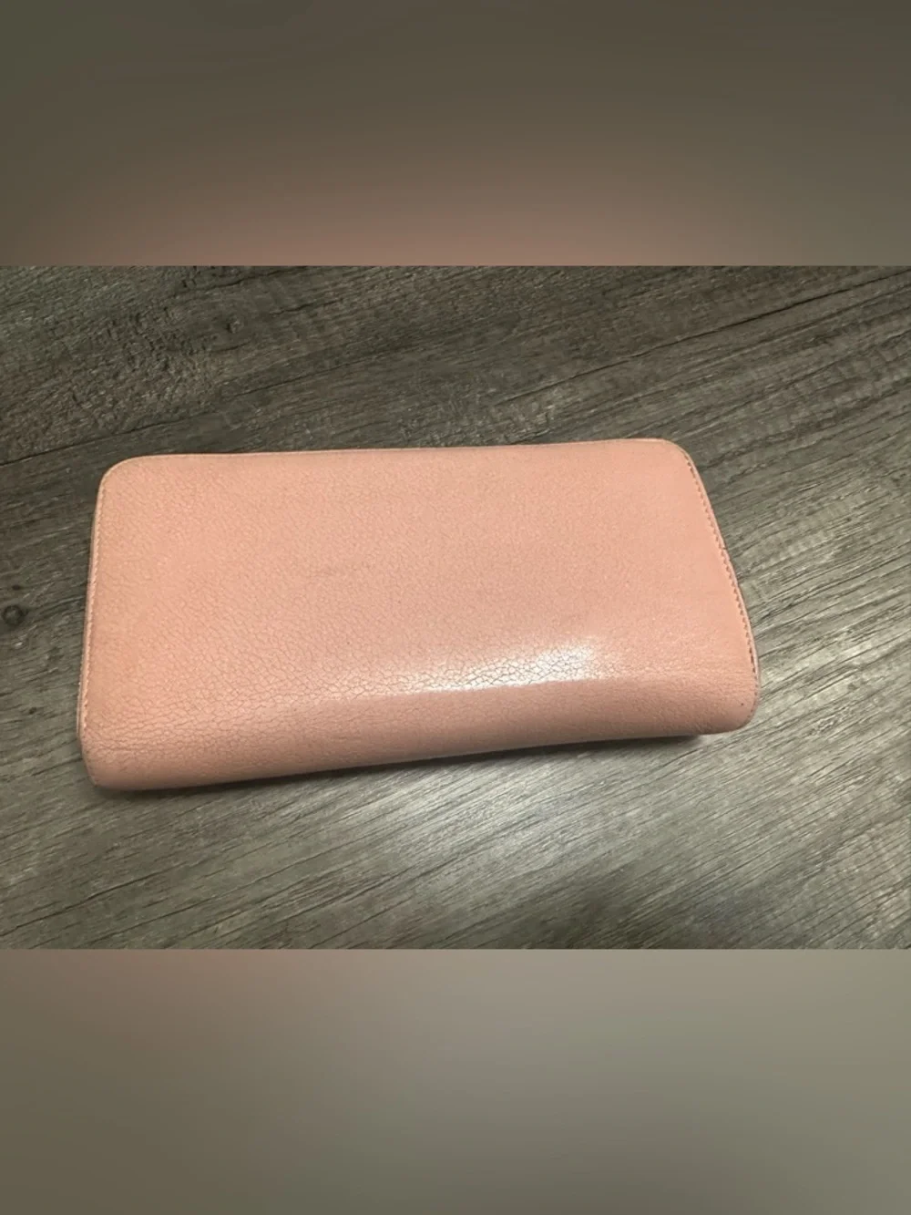 Louis Vuitton Blush Pink Zip Wallet AS-IS Rehab